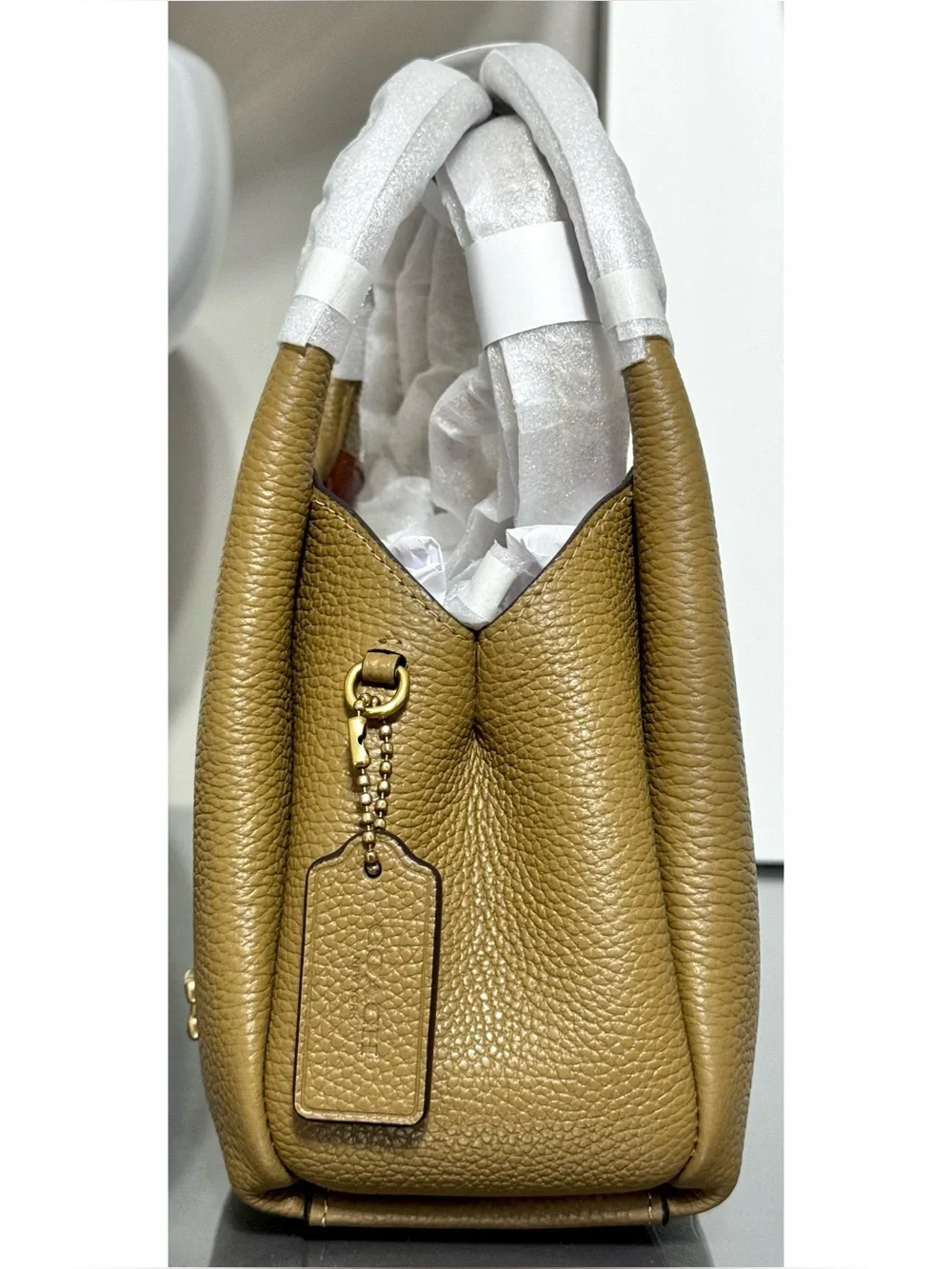 COACH Lana Shoulder Bag 19, MUTED OLIVE